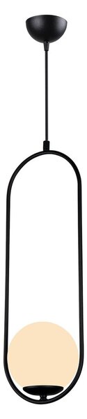 Apparecchio a sospensione nero , altezza 146 cm Arch - Squid Lighting