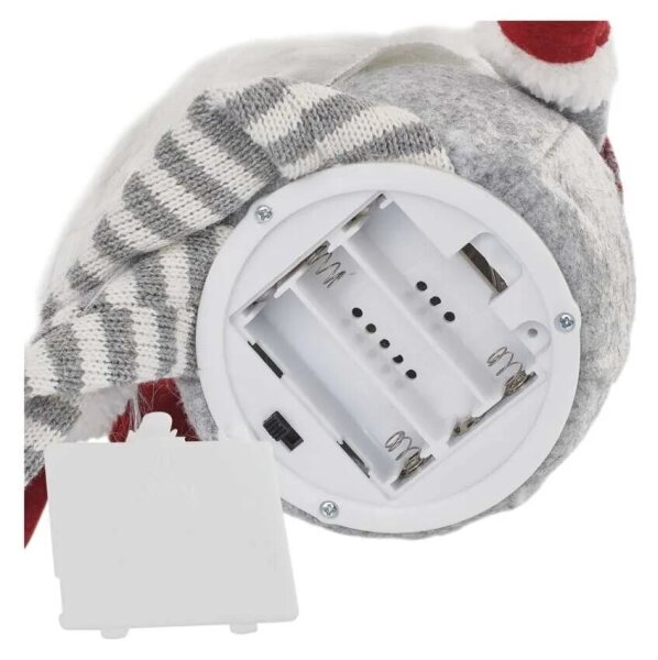Decorazione natalizia LED 4xLED/3xAA elfo