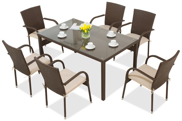 Set da giardino in technorattan Milano