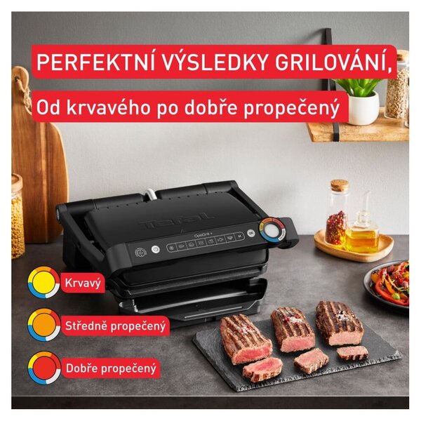 Piastra elettrica per grigliare OptiGrill GC717810 - Tefal