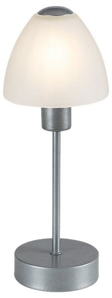 Rabalux 2295 - Lampada da tavolo dimmerabile LYDIA 1xE14/40W/230V cromo opaco