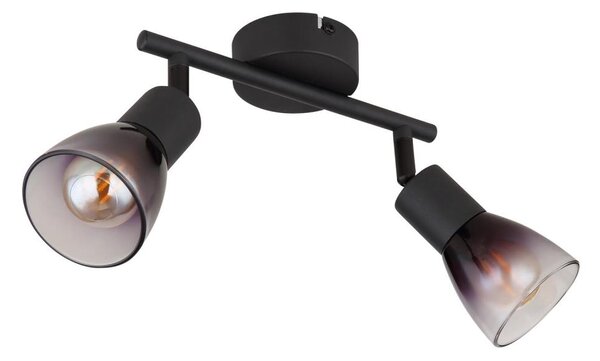 Globo 54312-2 - Faretto SATELLA 2xE14/25W/230V nero