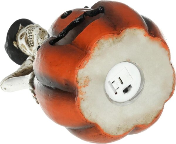 Retlux - LED Decorazione HALLOWEEN LED/2xLR44/bianco caldo scheletro in una zucca resina
