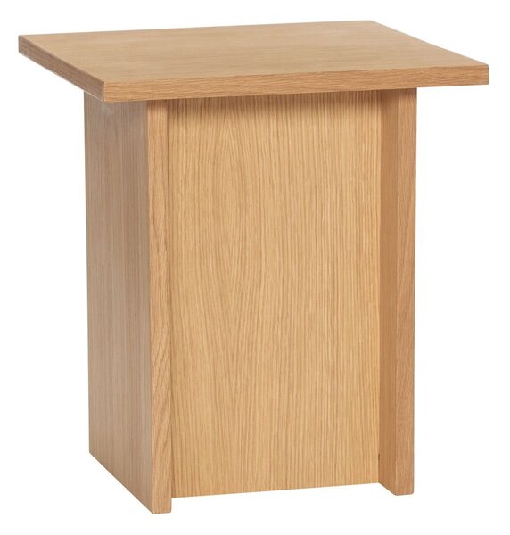 Tavolo pieghevole in rovere 35x35 cm Straight - Hübsch