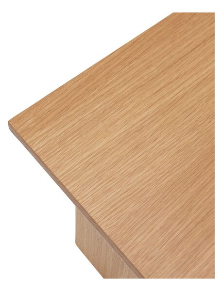 Tavolo pieghevole in rovere 35x35 cm Straight - Hübsch