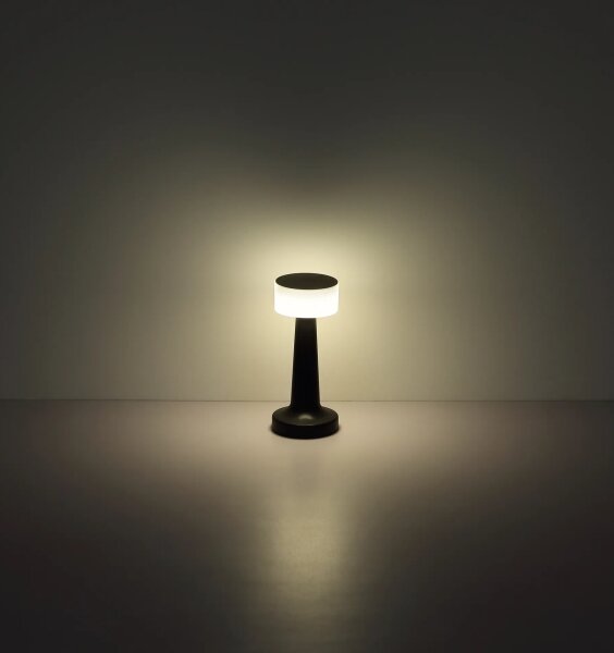 Globo 58447S - Lampada da tavolo LED dimmerabile ANGELIKA LED/1W/3,7V nera