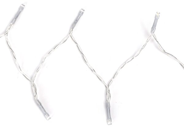 Aigostar - Catena luminosa LED da esterno 100 LED/8 modalità 10,3 m IP44 bianco freddo