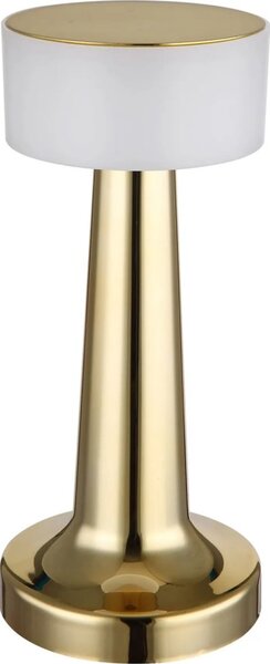Globo 58447M - Lampada da tavolo LED dimmerabile con funzione Touch ANGELIKA LED/1W/3,7V oro