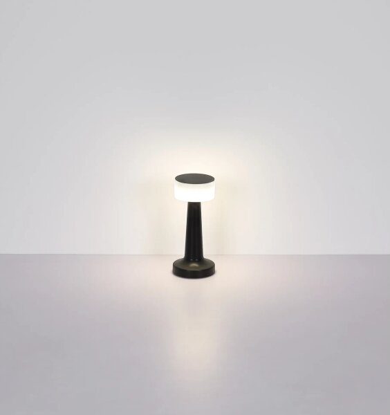 Globo 58447S - Lampada da tavolo LED dimmerabile ANGELIKA LED/1W/3,7V nera