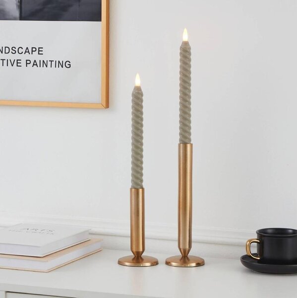 Eglo 422224 - SET 2x LED Candele ANDRAFIABE LED/1xAAA 24,5 cm beige