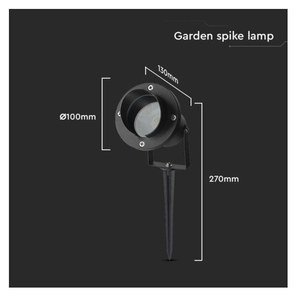Lampada esterna 1xGU10/35W/230V IP65
