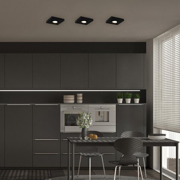 Briloner 3996015 - Faretto LED CTS LED/4W/230V 2700/4000K nero