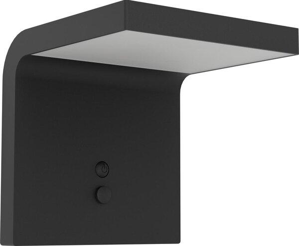 Eglo 901082-Applique a LED solare con sensore SPIANTE LED/6,5W/3,7V IP44