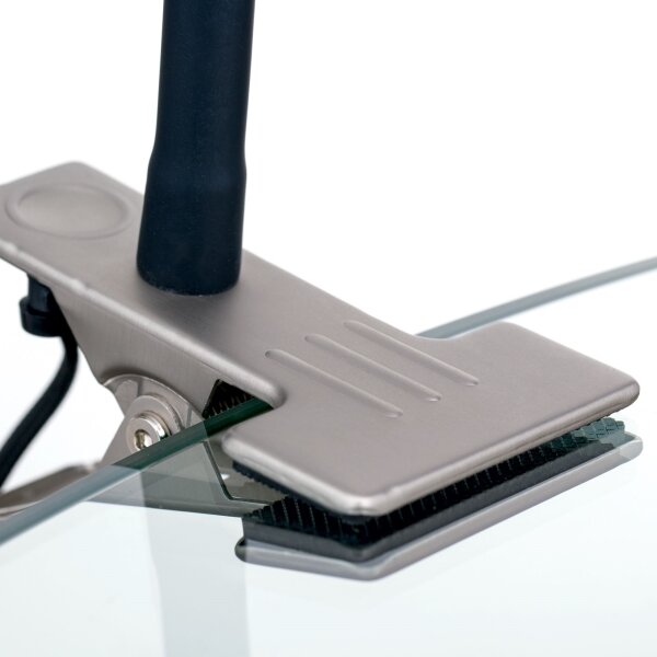 Orion Str 10-489- LED Lampada da tavolo flessibile con clip KURT LED/5W/230V argento
