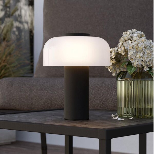 Eglo 900984 - Lampada LED dimmerabile da esterno PONENTE 2,25W/5V IP44 nero/bianco