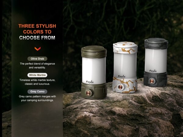 Fenix CL26RPROOLI - Lampada portatile ricaricabile a LED dimmerabile LED/USB IP66 verde
