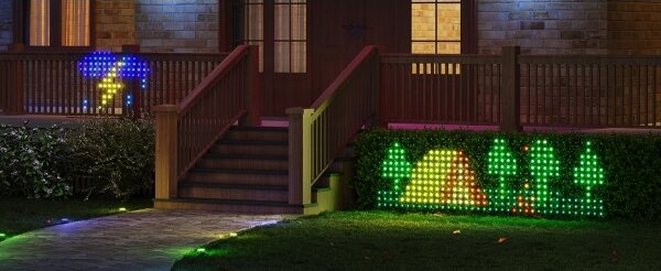 Govee - Rete luminosa LED RGBIC per esterni 143x85cm Wi-Fi Matter IP65