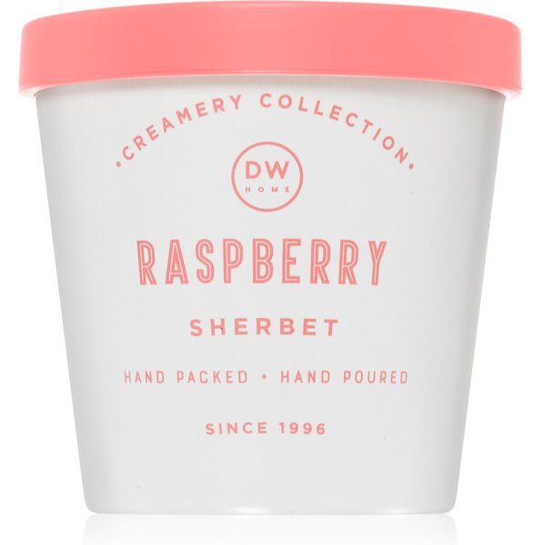 DW Home Creamery Raspberry Sherbet candela profumata 300 g