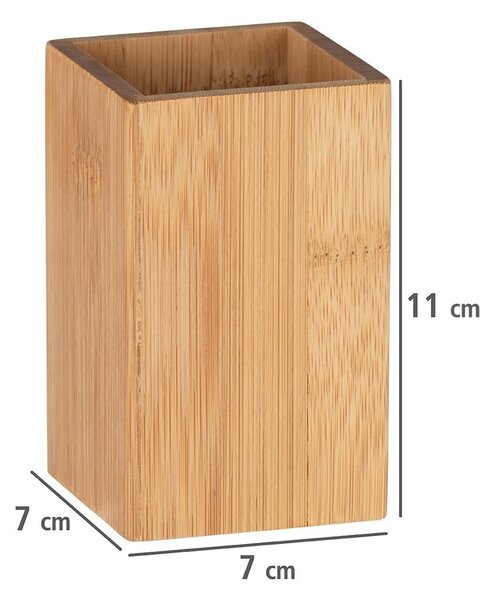 Set di accessori da bagno in bambù colore naturale Padua - Wenko