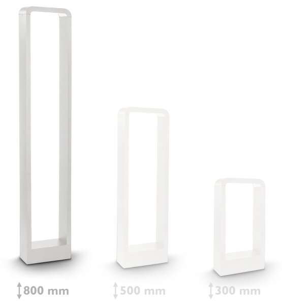 Brilagi - Lampada LED da esterno BARI LED/7W/230V 3000/4000/6000K bianco IP54 80 cm