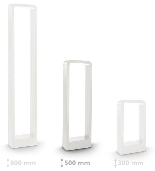 Brilagi - Lampada LED da esterno BARI LED/7W/230V 3000/4000/6000K bianco IP54 50 cm