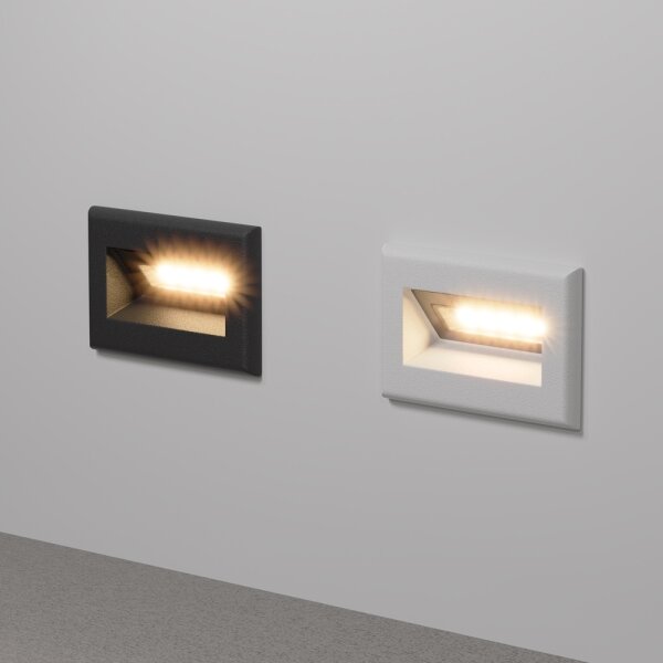 Maytoni O045SL-L3B3K-Luce da esterno da incasso LED BOSCA LED/3W/230V IP65 nero