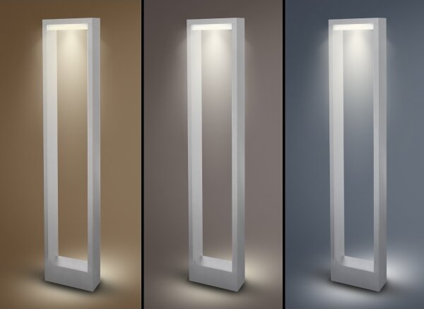 Brilagi - Lampada LED da esterno RAGUSA LED/7W/230V 3000/4000/6000K bianco IP54 80 cm