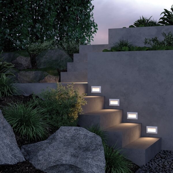 Maytoni O045SL-L3W3K -Luce da esterno da incasso LED BOSCA LED/3W/230V IP65 bianco