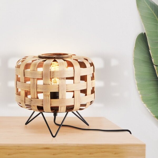 Brilliant - Lampada da tavolo WOODLINE 1xE27/40W/230V bambù