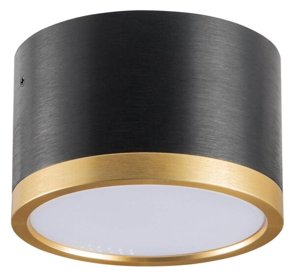 Plafoniera LED MIRELLA 1xGX53/6W/230V nero/oro