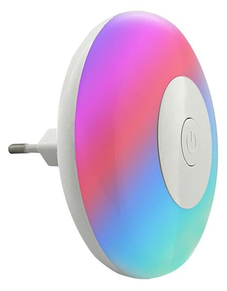 LED RGBW Luce notturna LED/1W/230V bianco