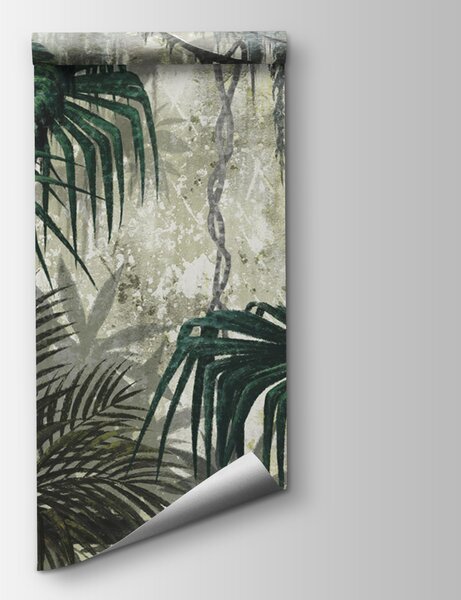 Carta da parati Pittura di una foresta, Carta da parati 3d, Carta da parati popolare, u78695 - Tapeko.it