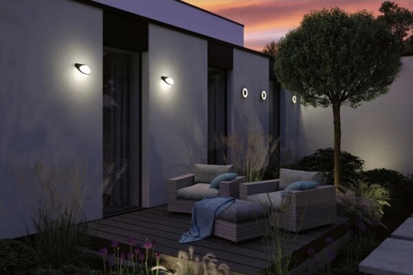 Paulmann 94409 - LED/4W IP44 Applique da esterno CIRCEA 230V
