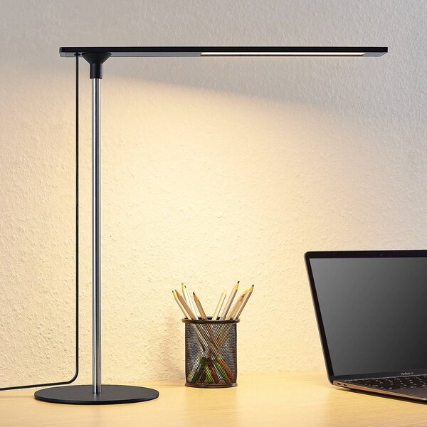 Lucande Pinami lampada LED da tavolo