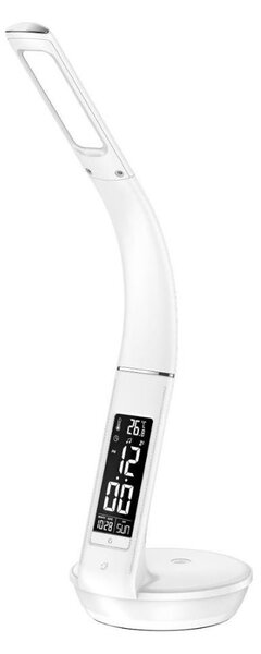 Retlux-LED Lampada dimmerabile con ricarica wireless Qi e display LED/6W/230V 3000/4000/6000K