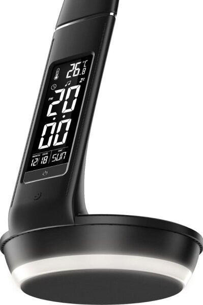 Retlux-LED Lampada dimmerabile con ricarica wireless Qi e display LED/6W/230V 3000/4000/6000K