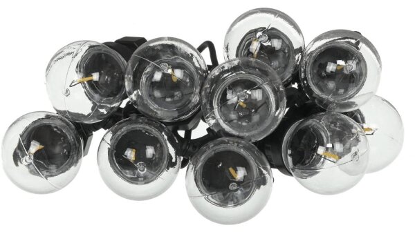 Retlux- LED catena decorativa per esterni GIRLANDA G45 10xE27/230V 8m IP44 bianco caldo