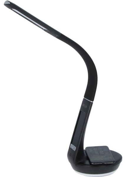 Retlux-LED Lampada dimmerabile con ricarica wireless Qi e display LED/6W/230V 3000/4000/6000K