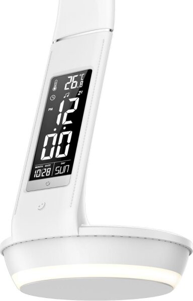 Retlux-LED Lampada dimmerabile con ricarica wireless Qi e display LED/6W/230V 3000/4000/6000K