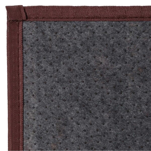 Passatoia in bambù di colore marrone-senape 60x200 cm - Casa Selección