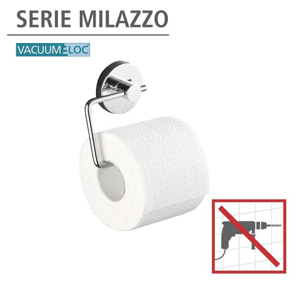 Set di accessori da bagno autoportanti grigio Milazzo - Wenko