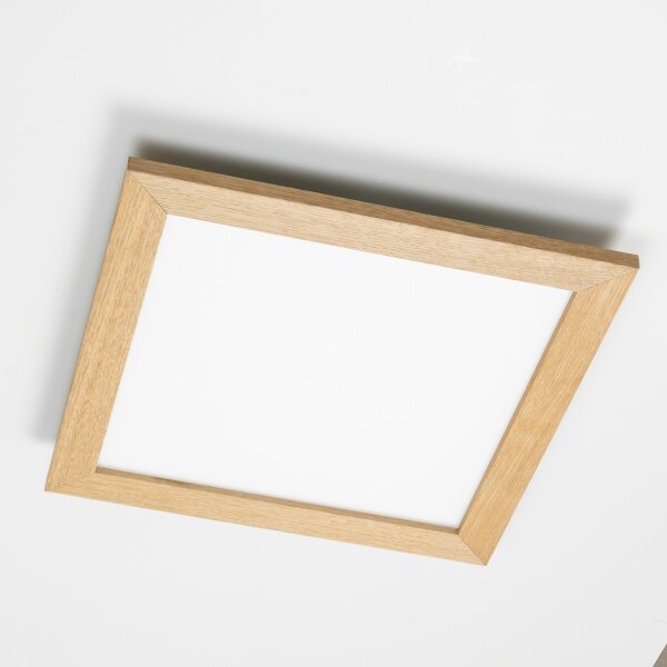 Eglo 75643 - Lampada LED da soffitto CALEMAR LED/19W/230V 4000K 43,7 cm rovere