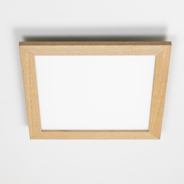 Eglo 75643 - Lampada LED da soffitto CALEMAR LED/19W/230V 4000K 43,7 cm rovere