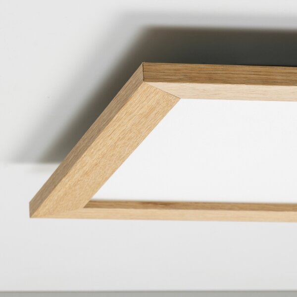 Eglo 75643 - Lampada LED da soffitto CALEMAR LED/19W/230V 4000K 43,7 cm rovere