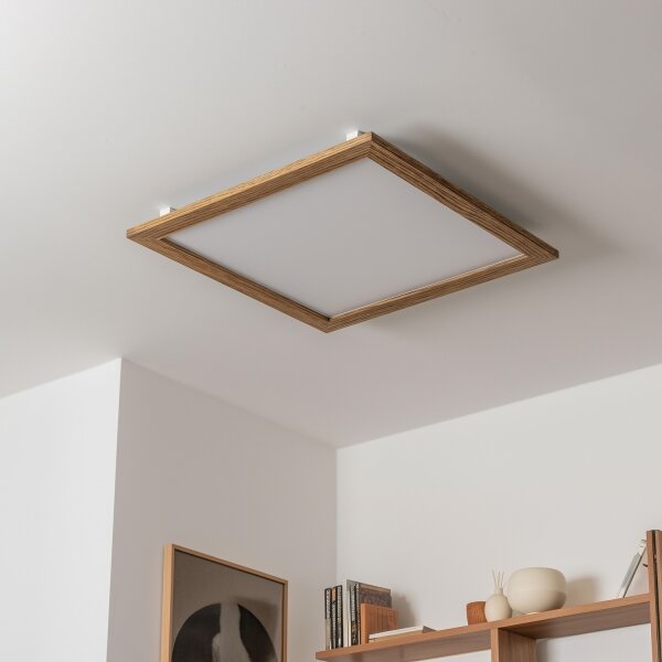 Eglo - LED Pannello fisso dimmerabile SALOBRENA-CL LED/31W/230V 2700-6500K marrone