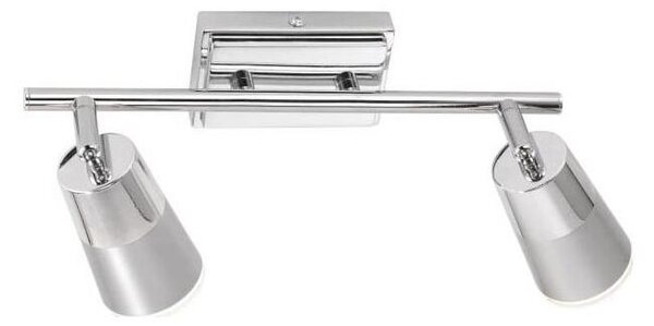JUST LIGHT. 11229-17 - Faretto LED DALLI 2xLED/3,5W/230V cromo