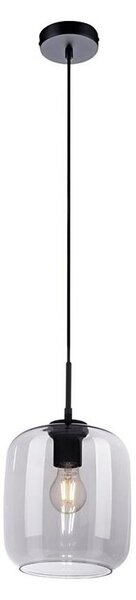 Paul Neuhaus 2002-25 - Lampadario a sospensione con filo SHITAKE 1xE27/10W/230V diametro 20 cm fumé