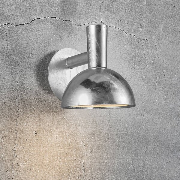 Nordlux Applique da esterno ARKI cromo resistente all'acqua di mare Ø 20 cm