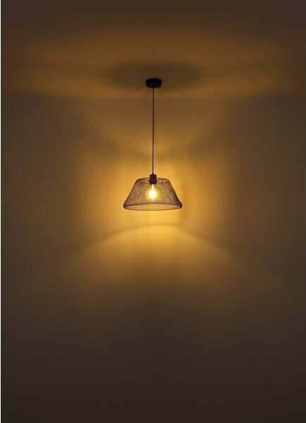 Globo 15646H1 - Lampadario a sospensione con filo BAKU 1xE27/40W/230V diametro 36 cm