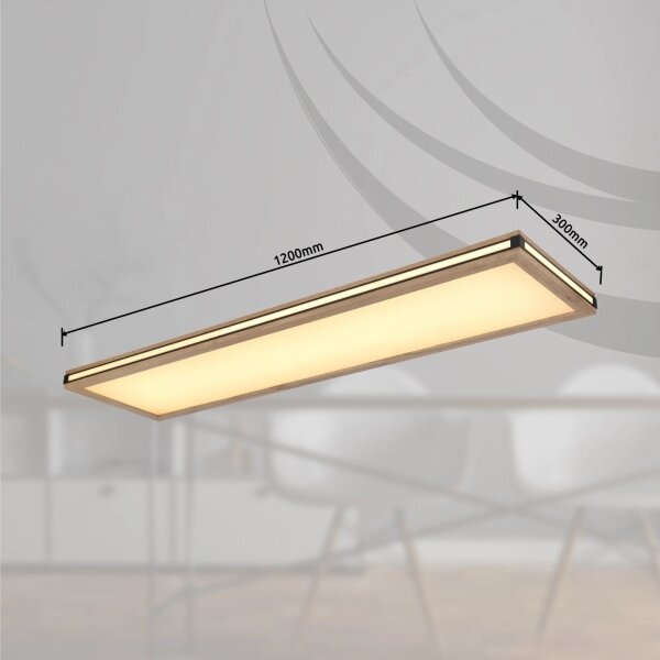 Globo 41589D5 - Plafoniera LED dimmerabile CARLA LED/36W/230V 3000K 30x120 cm